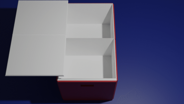 Beach Cooler 3D Model + STL – Digital Asset for Games, Renders & 3D Printing