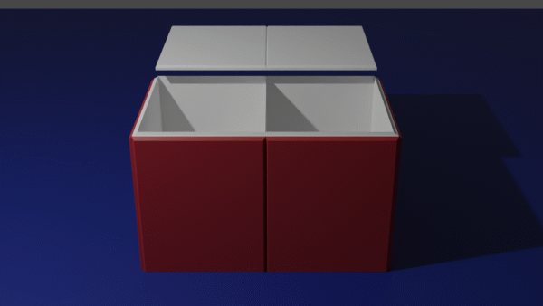 Beach Cooler 3D Model + STL – Digital Asset for Games, Renders & 3D Printing