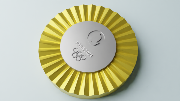 Olympic Gold Medal – Premium 3D Model (Digital + 3D Printable Asset)