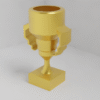 Golden Victory Trophy – Premium 3D Model for Printing, Games & Renders