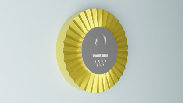 Olympic Gold Medal – Premium 3D Model (Digital + 3D Printable Asset)