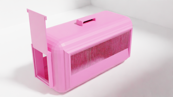 Petcage13 Pet Travel Cage – Easy-Open Portable Carrier | 3D Printable Model
