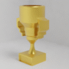 Golden Victory Trophy – Premium 3D Model for Printing, Games & Renders