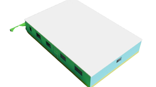 Big House 3D Asset – Detailed Residential Building for Games, Renders & Printing