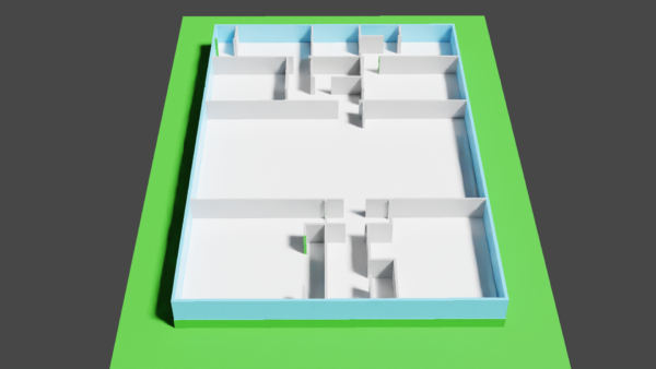 Big House 3D Asset – Detailed Residential Building for Games, Renders & Printing