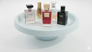 Decorative Pedestal Dish – Modern Display Tray 3D Model