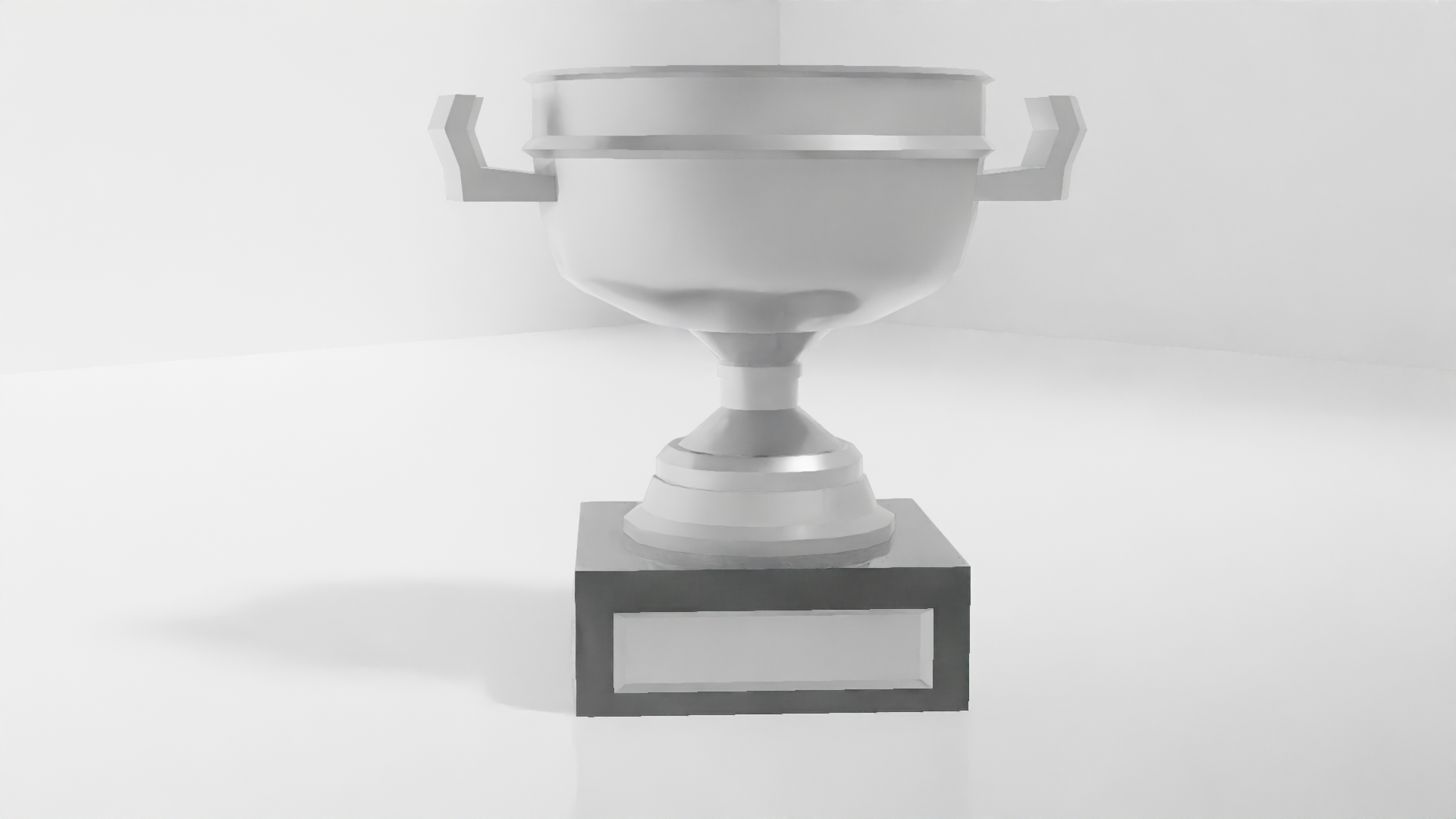 Powerful Silver Trophy | 3D Printable Award Model