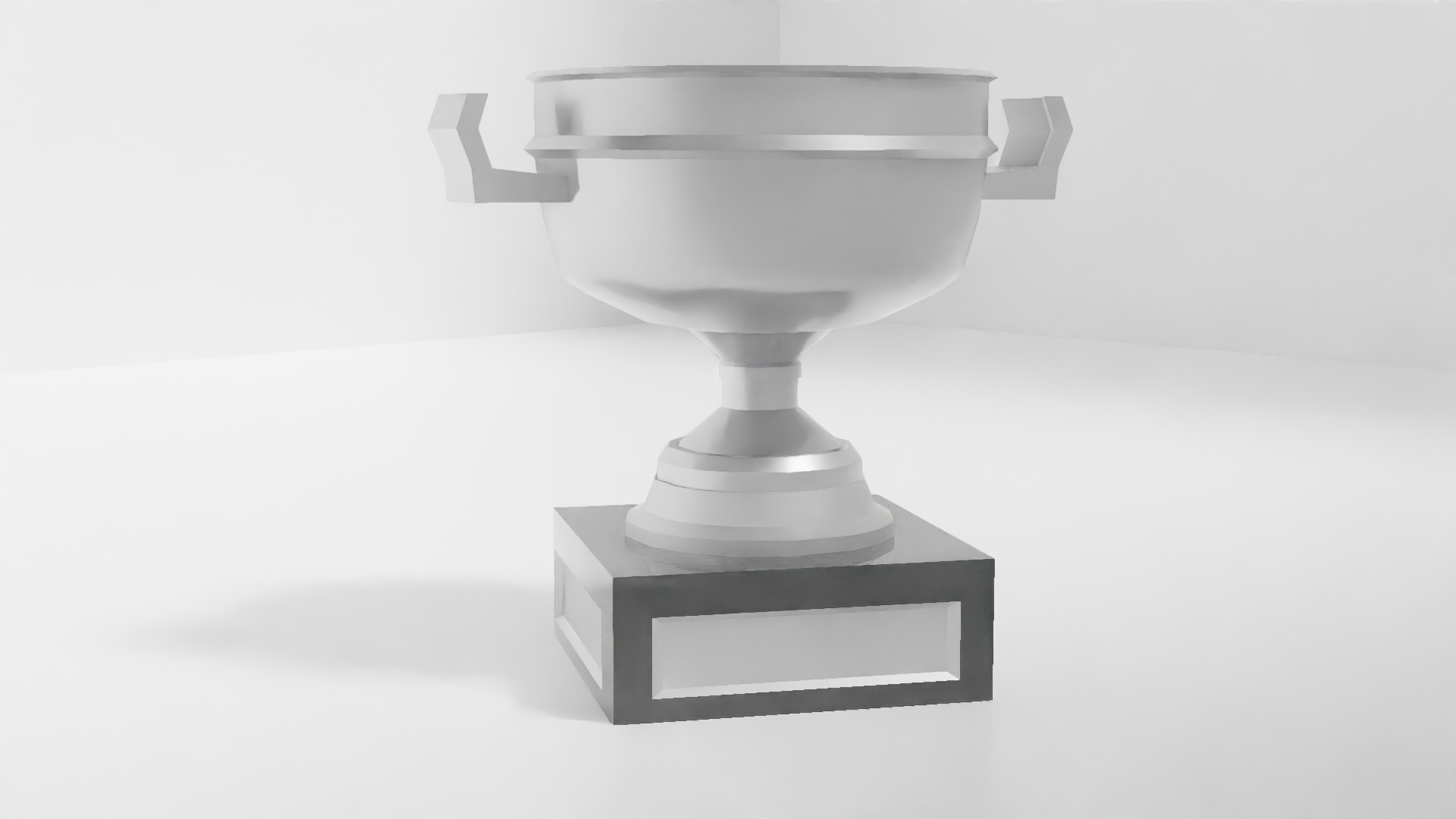 Powerful Silver Trophy | 3D Printable Award Model