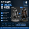 Customize an Existing 3D Model – Direct Artist Chat & Priority Review ( Deposit)