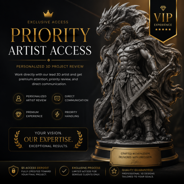Premium 3D model custom request